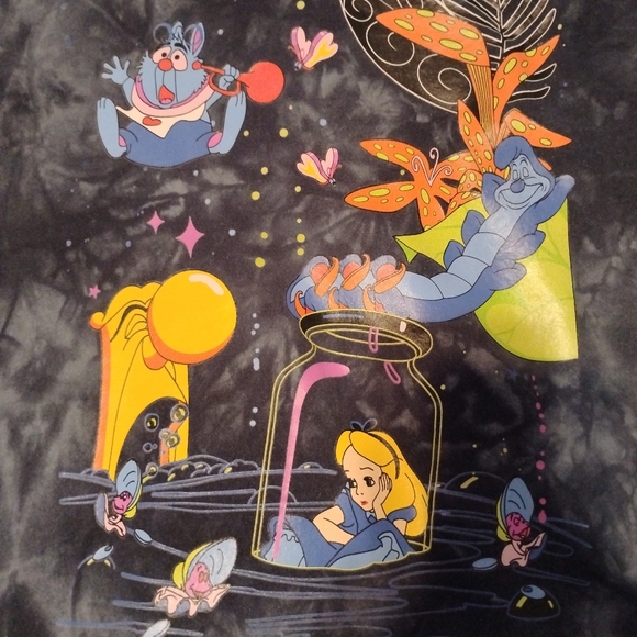 H&M Black Alice in Wonderland Sweatshirt - Picture 4 of 5